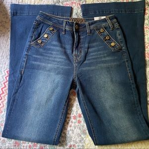 Rock & Roll High Rise Trouser Bootcut Jeans